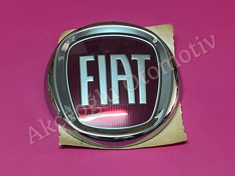 Ön Panjur Arması Fiat Logosu Fiat Linea Punto Doblo 3 Fiorino Albea Yeni Model ( Geçmeli Tip ) '' Orjinal '' - 735577820