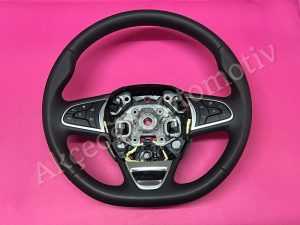 Deri Direksiyon Simidi Direksion Tuş Takımı Diresiyon Korna Tertibatı Tesisatı Soket Kablosu Renault Megane 4 Faz 2 Talisman Espace 5 ( Şerit Takip'li ) '' Orjinal '' - 484001114R
