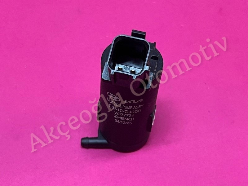 Cam Silecek Motoru Hyundai Elantra Accent Genesis Kia Ceed Cerato 2 Fişli ( Tek Çıkış ) '' Orjinal '' - 98510GJ000 98510G8000 985102M500 - Görsel 2