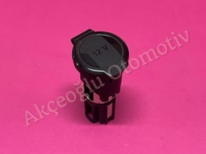 Aksesuar Prizi Yedek Çakmaklık Araç İçi Çakmak Soketi Volkswagen Passat Jetta Amarok Golf Polo Tiguan Audi A3 A4 A5 A6 Skoda Kodiaq Kamiq Scala Octavia Superb Karoq Seat Altea Leon Alhambra Arona Ateca '' Orjinal '' - 1K0919309