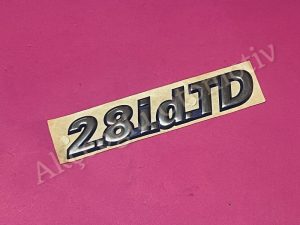 Arka Bagaj Kapak Yazısı Monogram Fiat '' 2.8 i.d.TD '' Yazısı Fiat Ducato 2 '' Orjinal '' - 1321447080